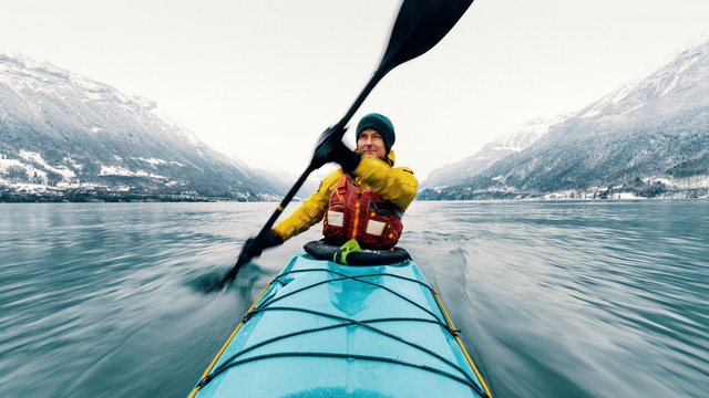 Kayak, Lake Brienz