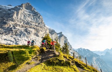Mountainbiking, Grindelwald